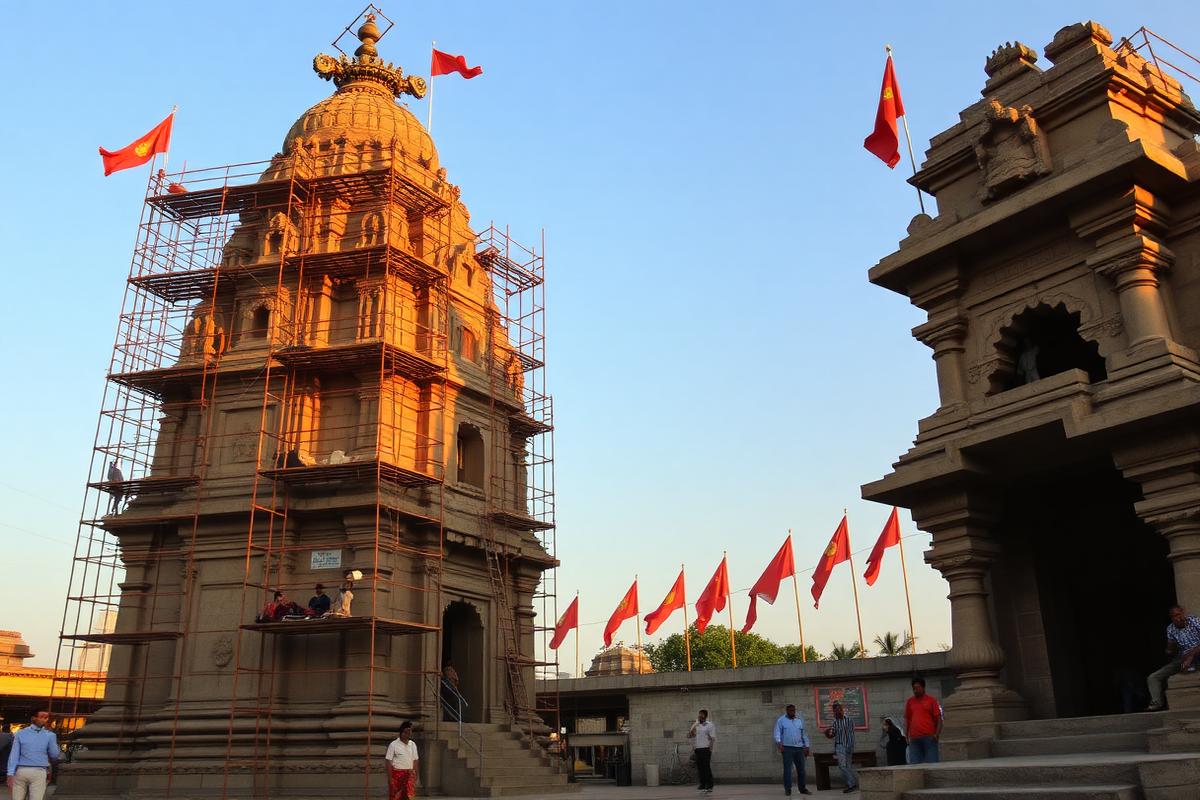 Restoration of 800-year old Shri Hanuman Mandir, Rajasthan